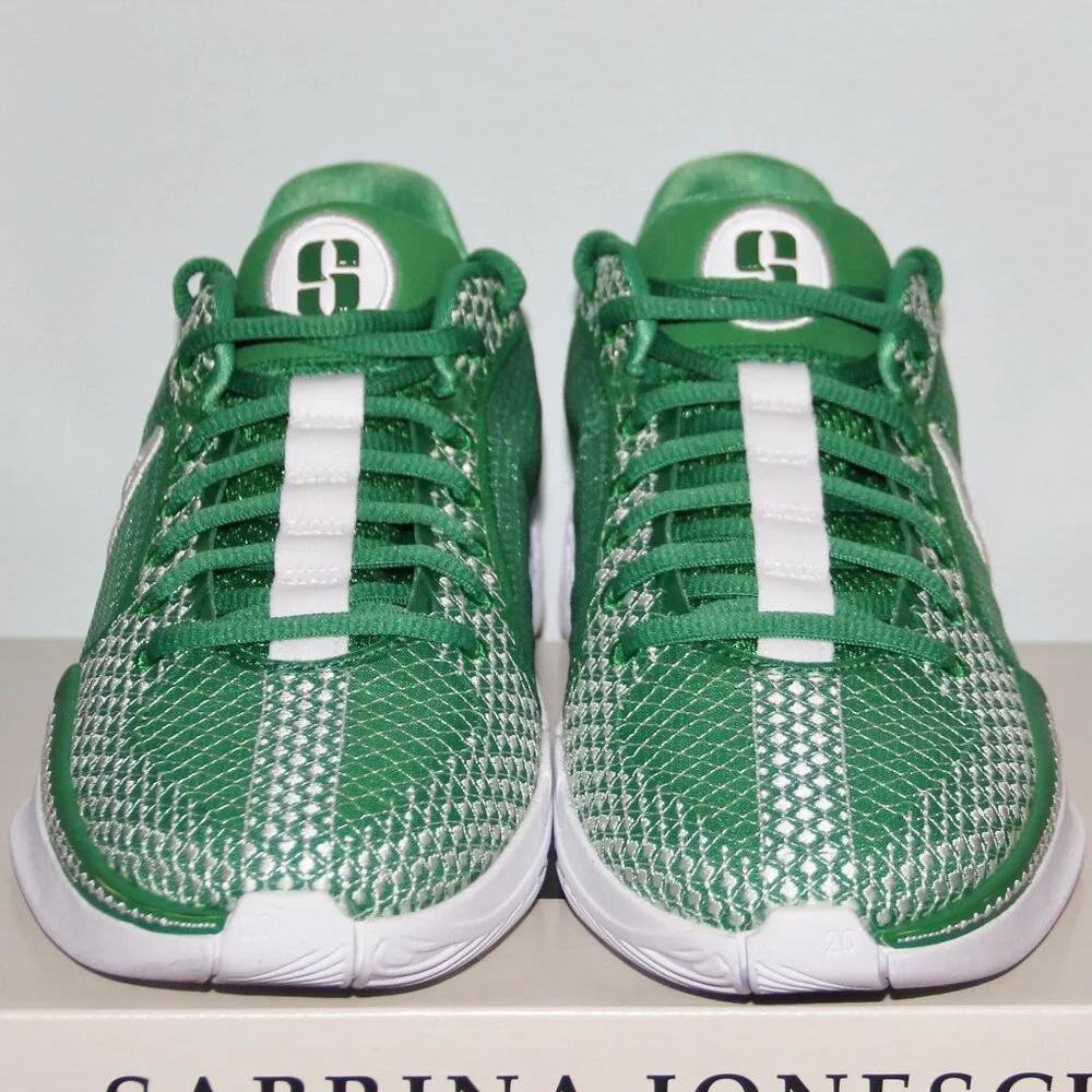 Nike Sabrina 1 TB Apple Green Basketball Shoes Womens 7 7.5
